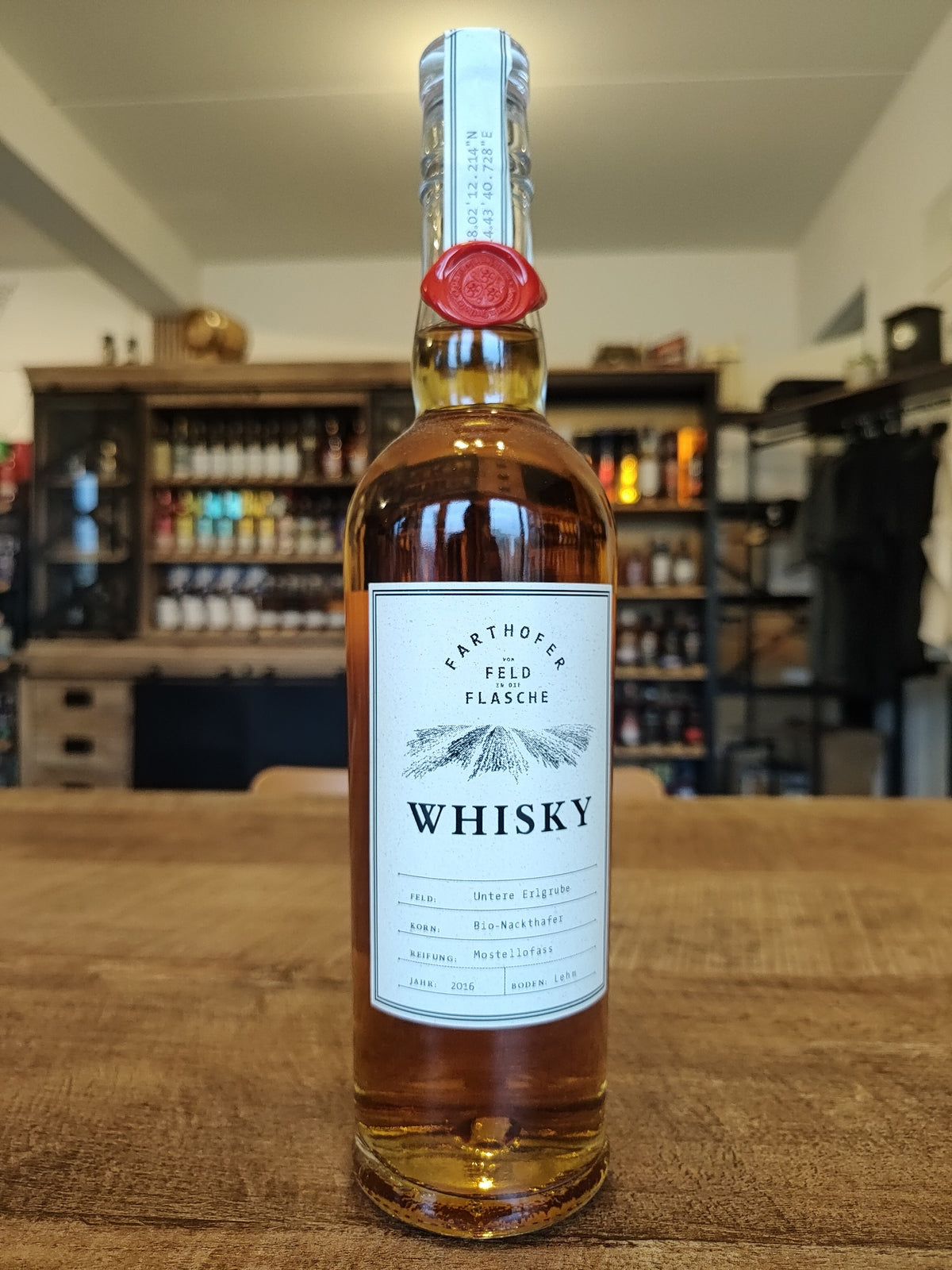 Farthofer Nackthafer 2016 (Bio) (Austrian single grain, 44.6% ABV)