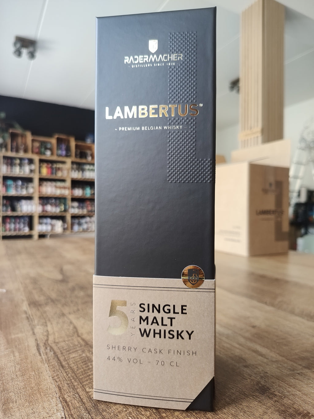 Radermacher Lambertus Sherry Cask 5YO (Belgian single malt, 44%)