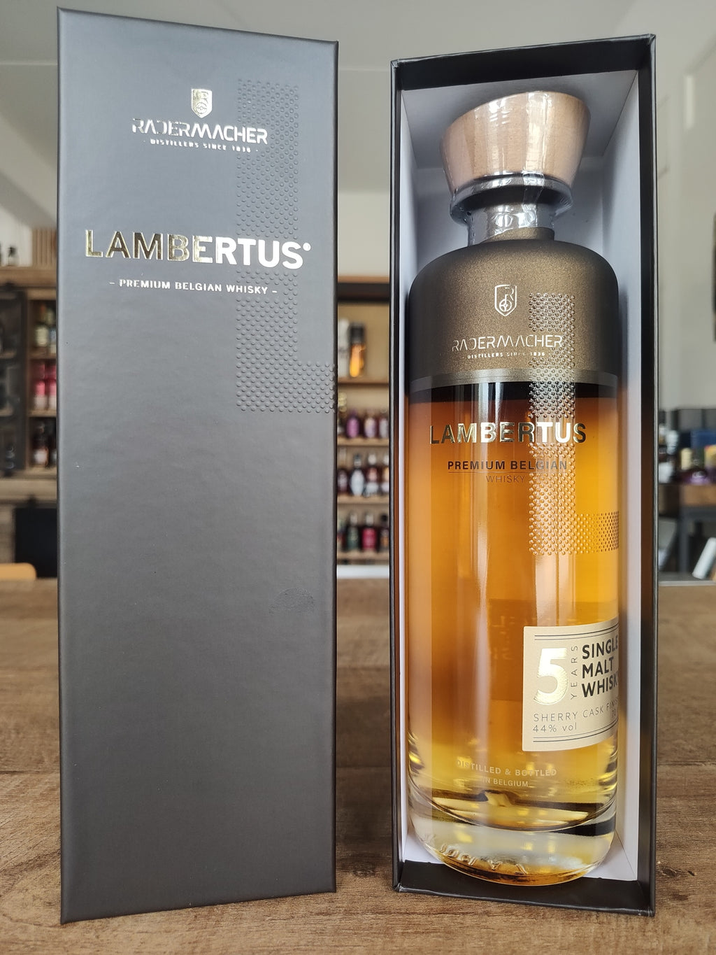 Radermacher Lambertus Sherry Cask 5YO (Belgian single malt, 44%)