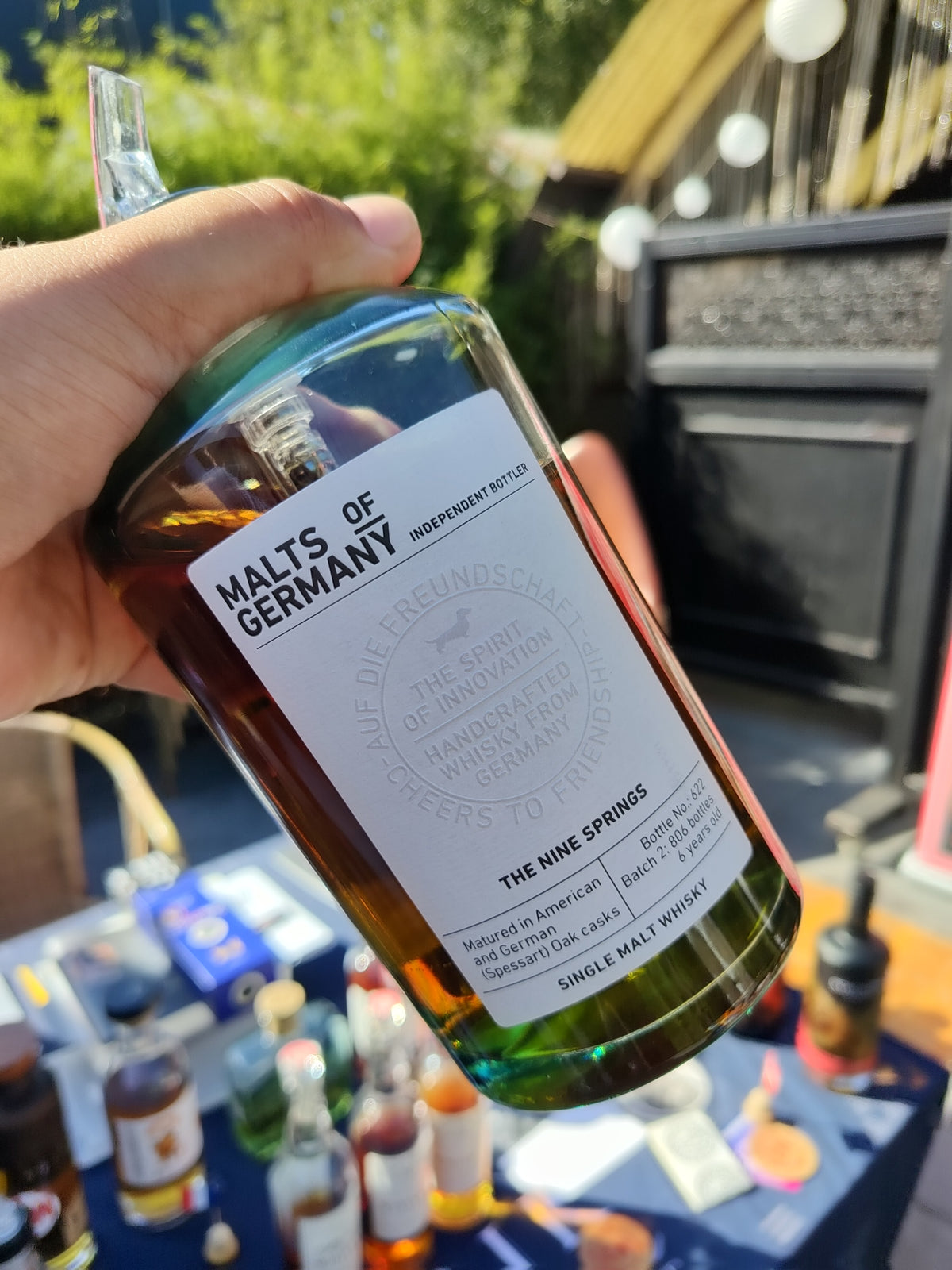 The Nine Springs Batch 2 - Malts of Germany (German single malt, 54%)