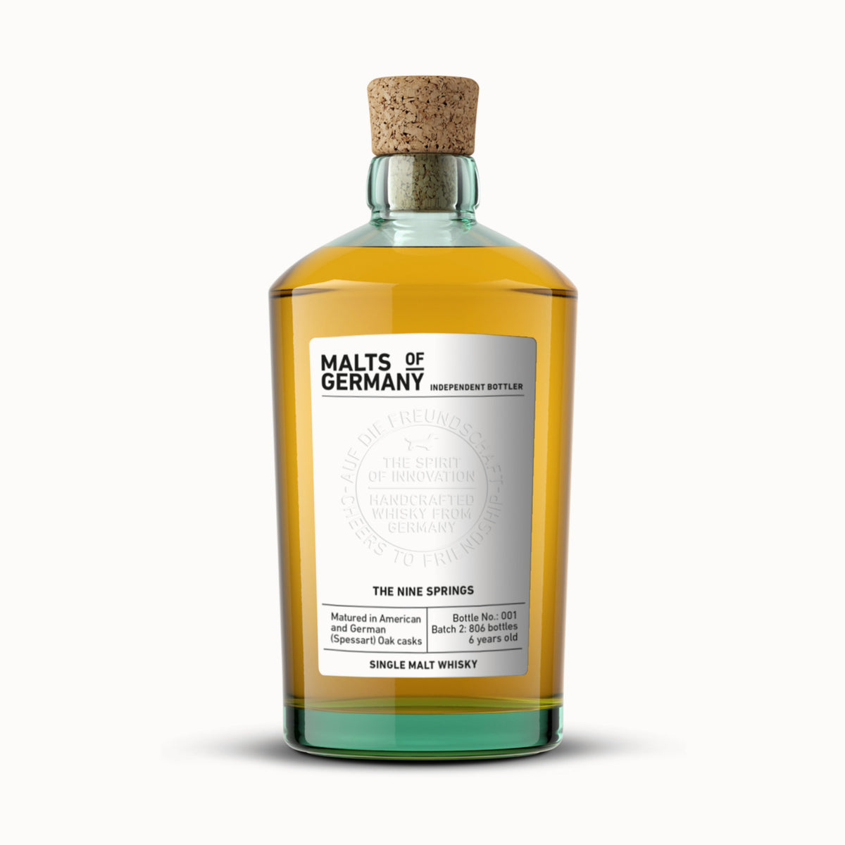 The Nine Springs Batch 2 - Malts of Germany (German single malt, 54%)