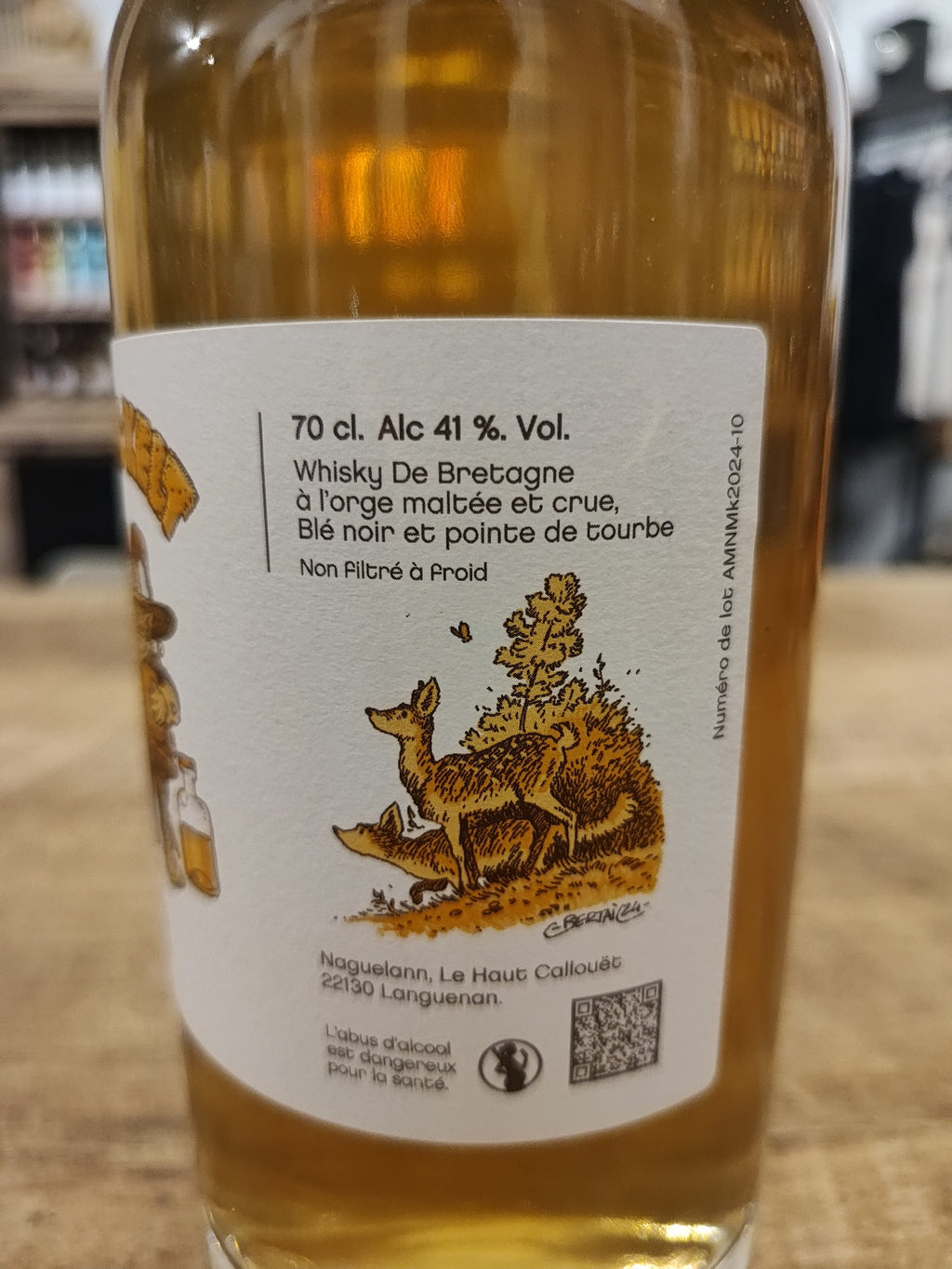 Naguelann Mesk Kelt (Breton blended whisky, 41%)