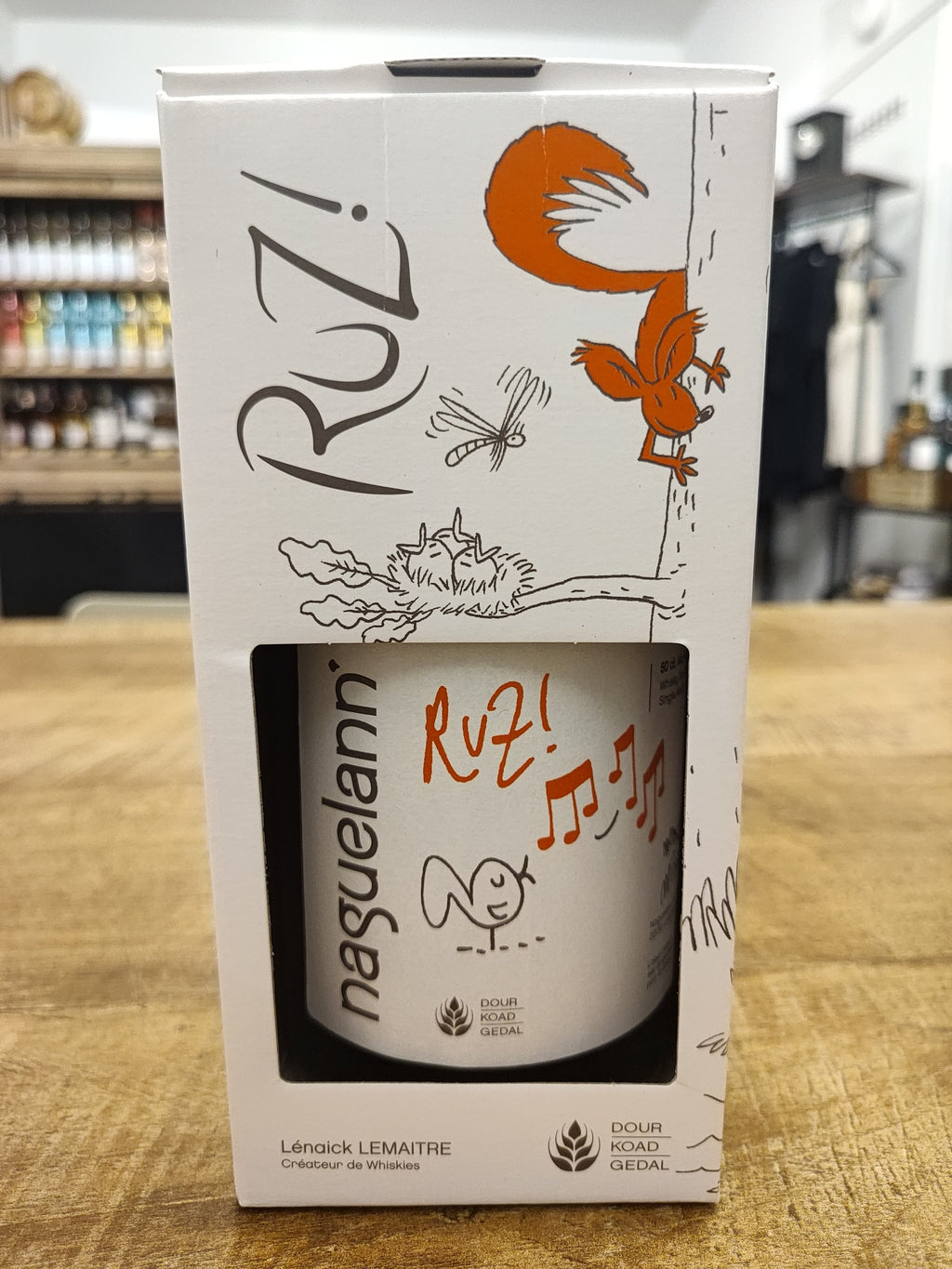 Naguelann Ruz (Breton single malt, 45%)