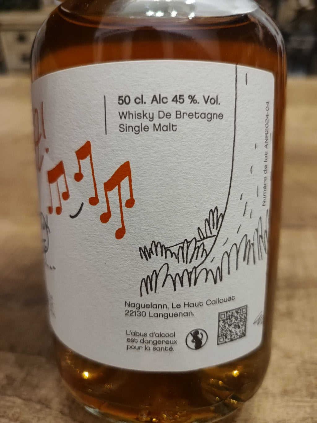 Naguelann Ruz (Breton single malt, 45%)