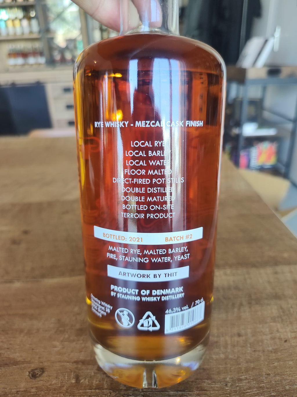 Stauning Bastard (Danish Rye Whisky, 46.3%)