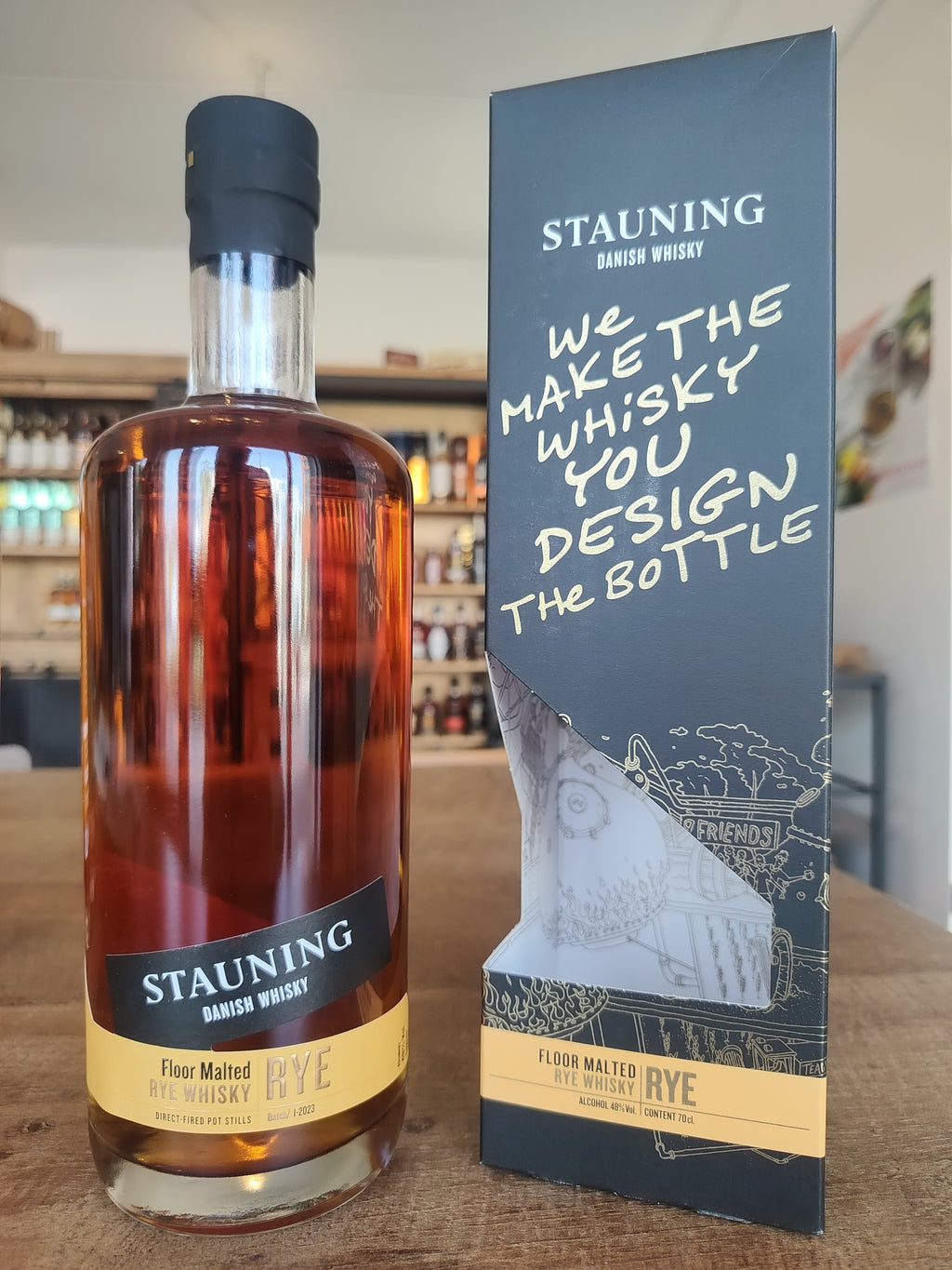 Stauning Kaos Rum Cask (Danish Rye/Malt Whisky, 54.4%)