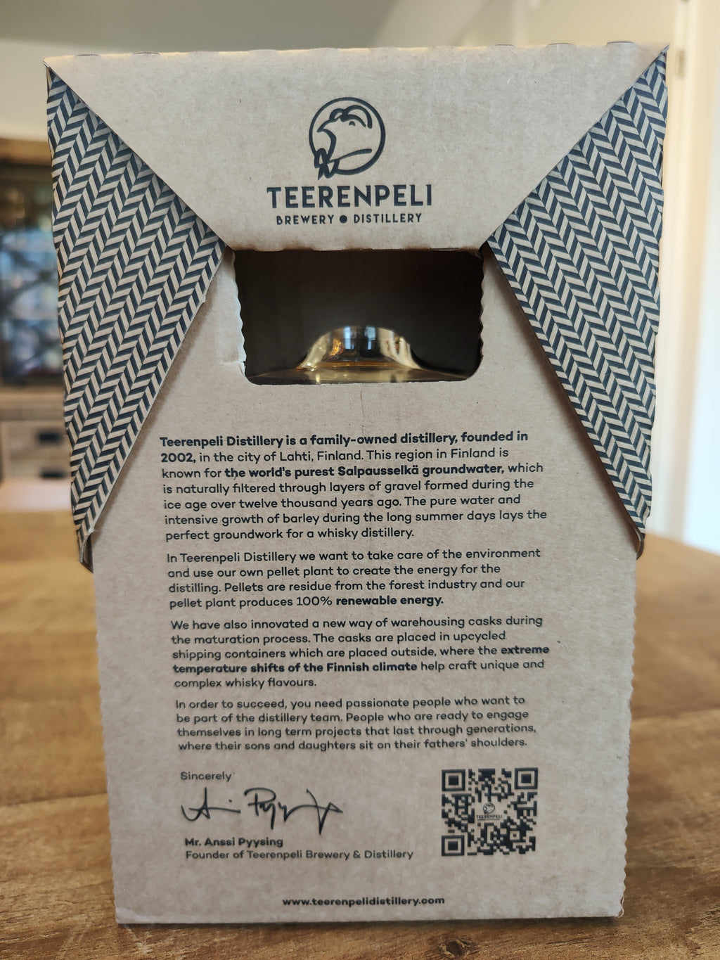 Teerenpeli Kaski (Finnish single malt, 43% ABV)