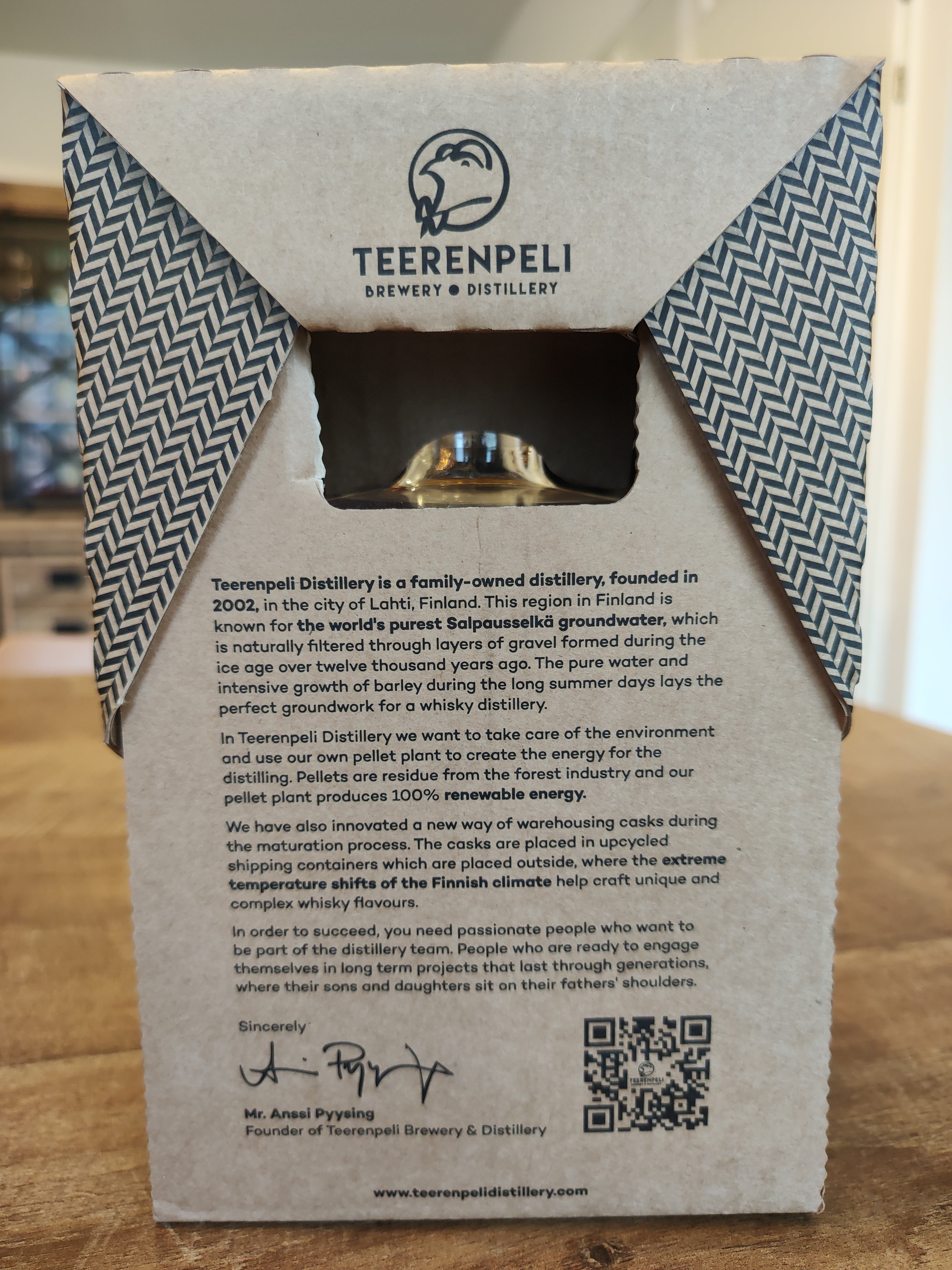 Teerenpeli Kaski (Finnish single malt, 43% ABV)