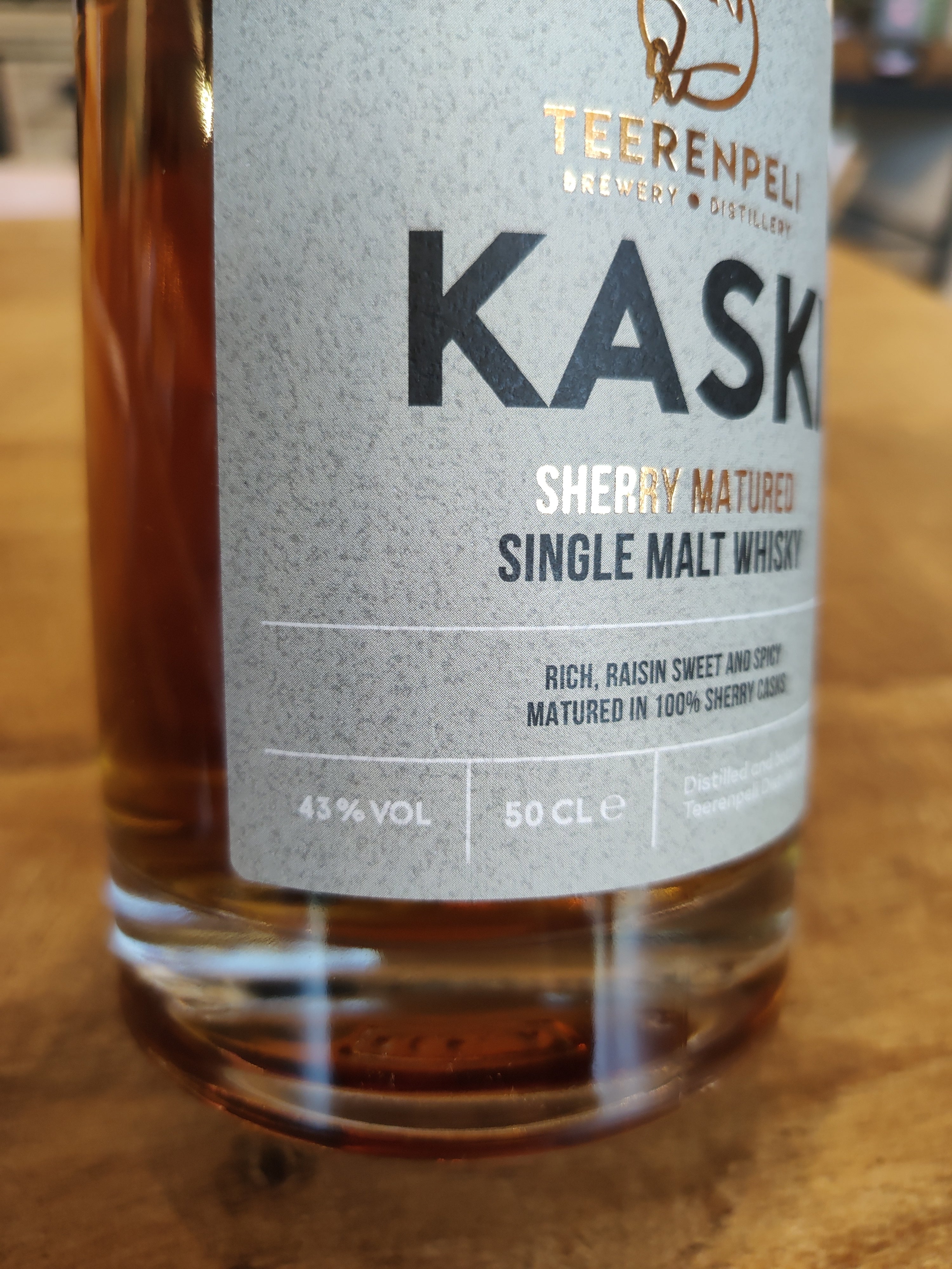 Teerenpeli Kaski (Finnish single malt, 43% ABV)