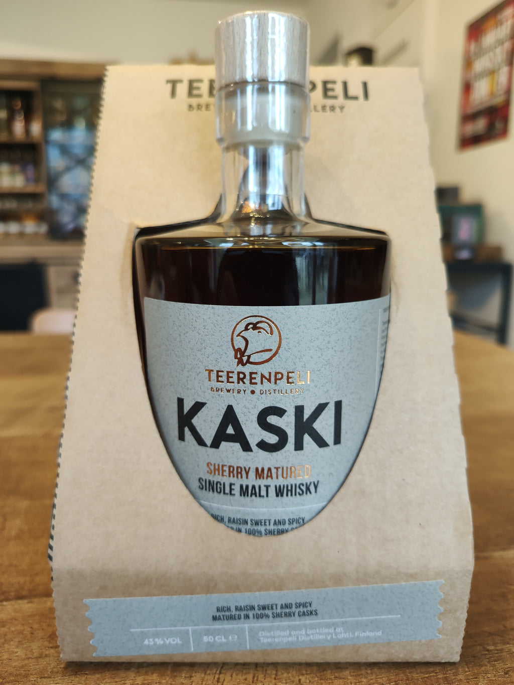 Teerenpeli Kaski (Finnish single malt, 43% ABV)