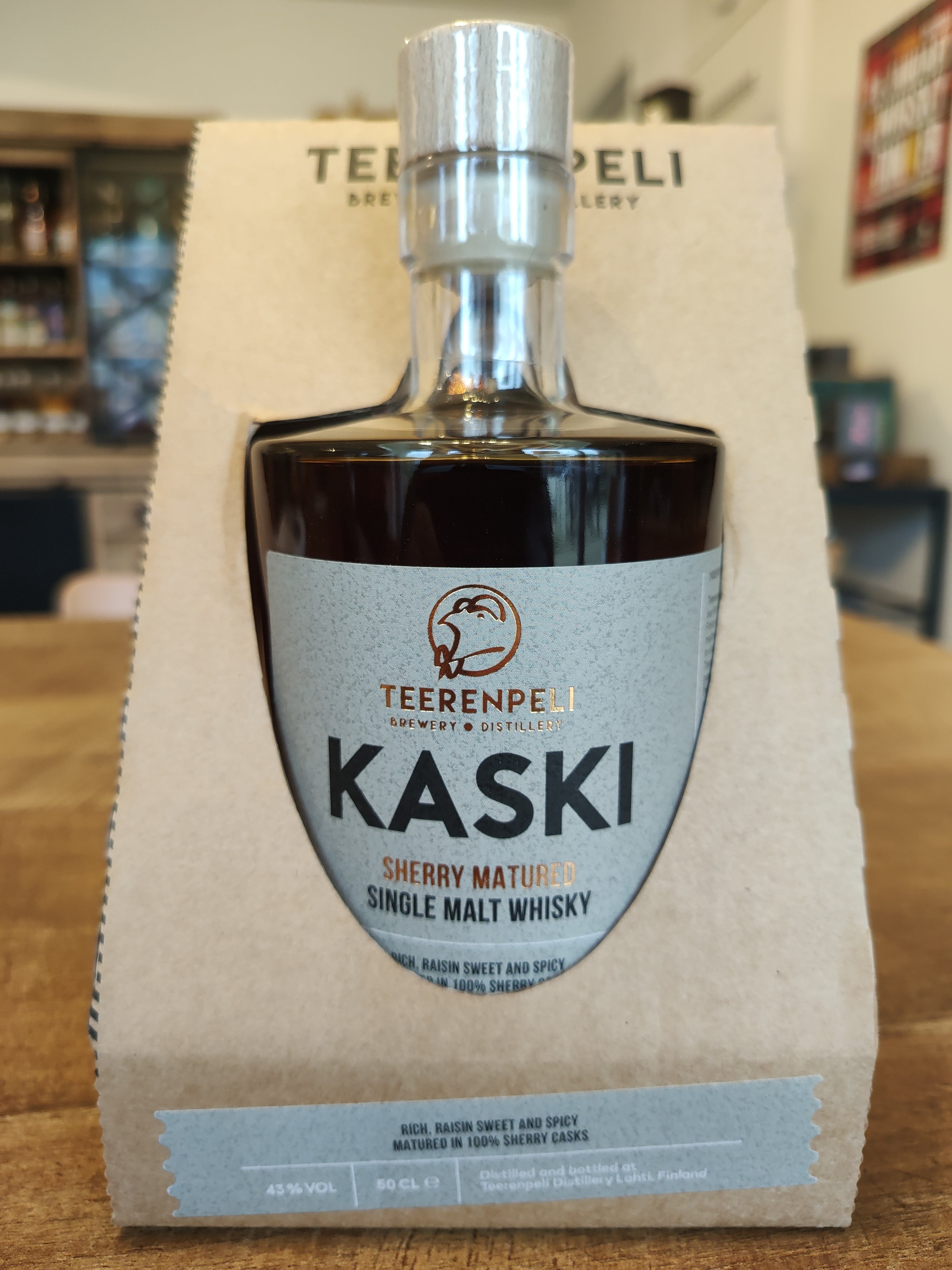 Teerenpeli Kaski (Finnish single malt, 43% ABV)
