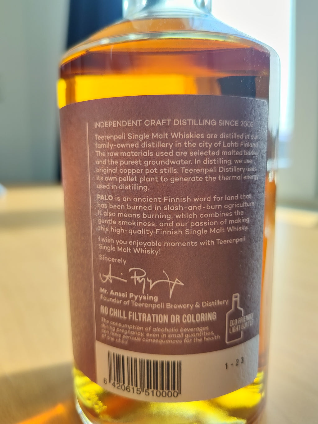 Teerenpeli Palo (46% ABV)